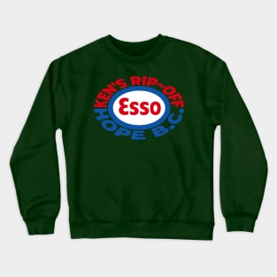 KEN'S RIP-OFF ESSO - HOPE B.C. Crewneck Sweatshirt